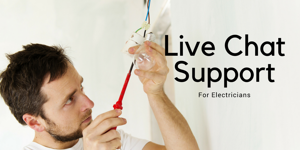 Electricians Live Chat Support